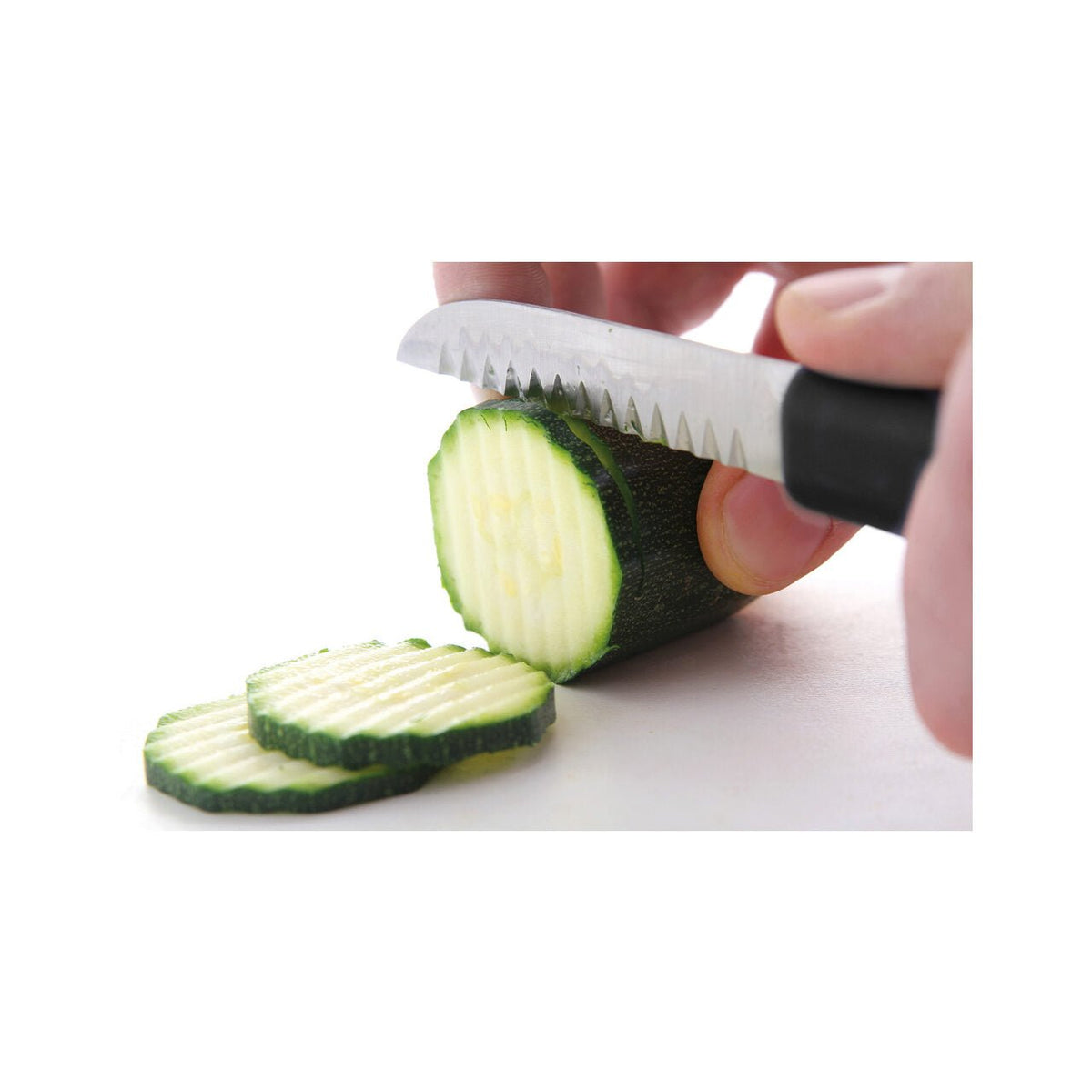 Cutit decorare zimtat 90 mm, L 200 mm