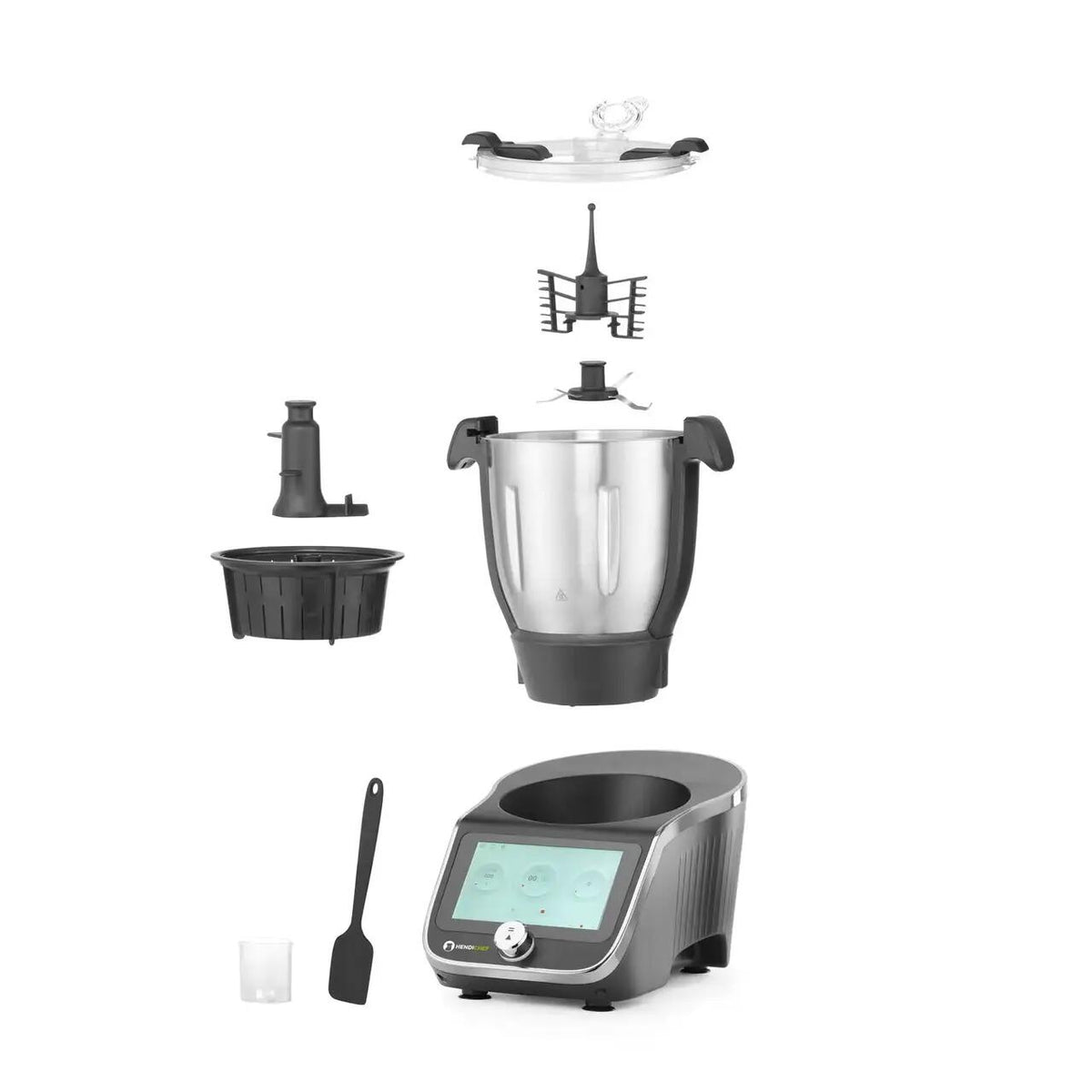 Dispozitiv multifunctional HENDICHEF Black Edition, HENDI Smart, 230V/1400W, 210x380x(H)320mm
