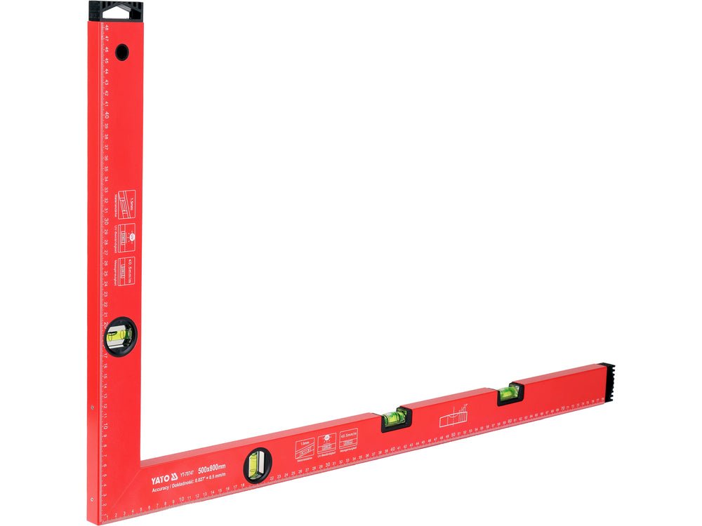 Echer 800 x 500 mm YATO YT-70747 - imagine 3