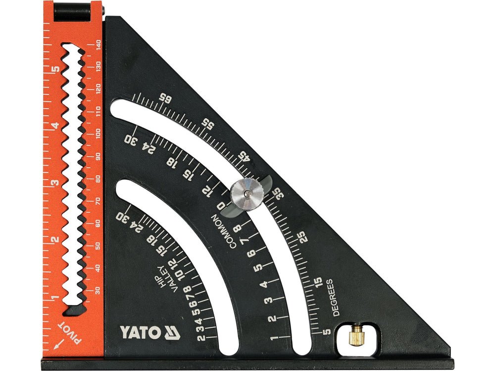 ECHER REGLABIL CU PICIOR DIN ALUMINIU, 140MM Yato YT - 70783 - 165 x 185 x 210 mm, 8 mm, 290 mm Yato - scule electrice si unelte profesionale - BricoMart