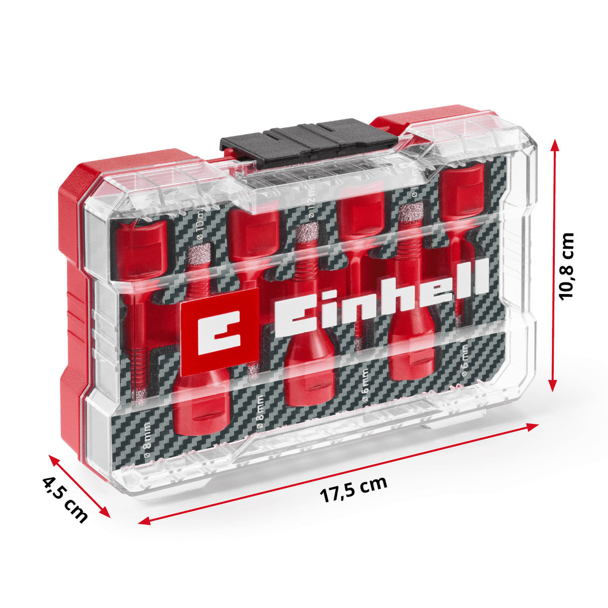 Einhell K - HOLE - DIA M - CASE Dia. Holes. Box 7pc LS Einhell - scule electrice si unelte profesionale - BricoMart