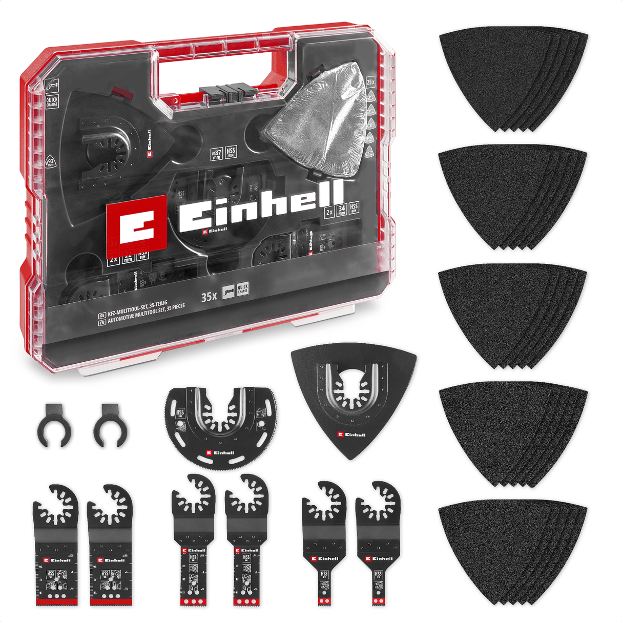 Einhell K - OMTACCES XLPLUS - CASE OMT 35tlg. Metal Einhell - scule electrice si unelte profesionale - BricoMart