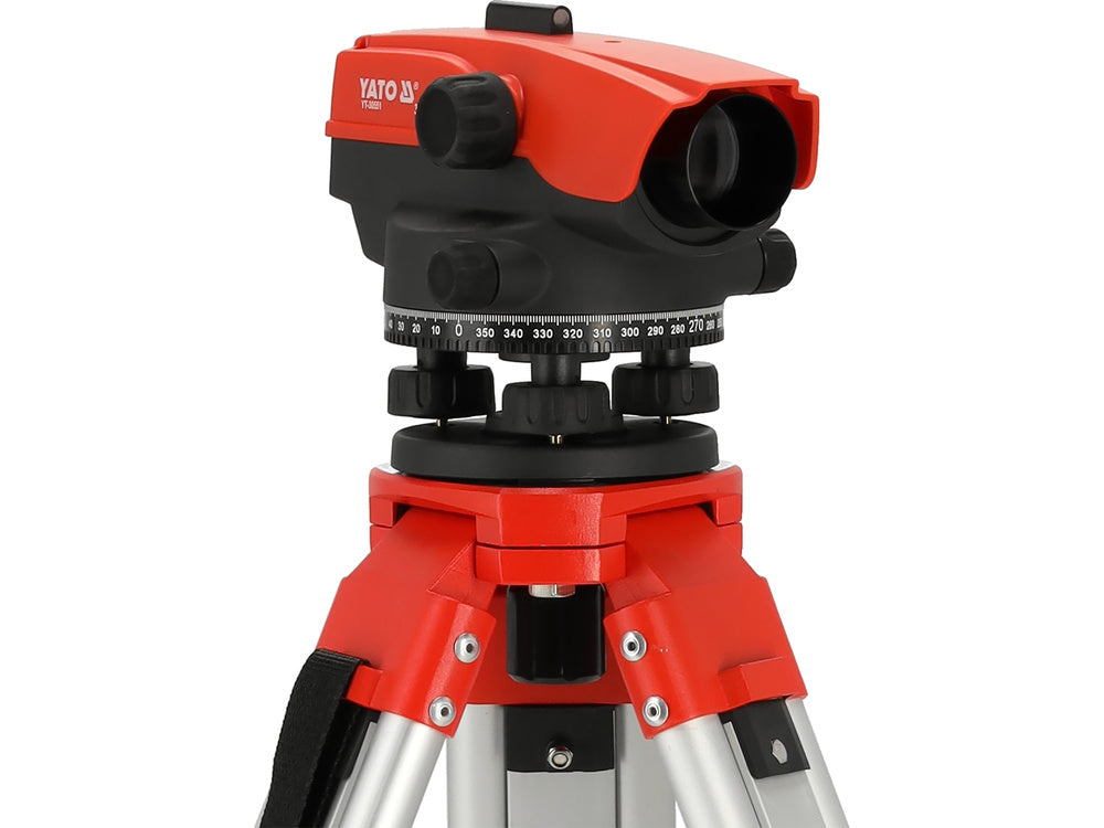 OPTIKAI SZINTMÉRŐ 32X IP66 + ÁLLVÁNY + ÁLLVÁNY YATO YT-30551, 110 m