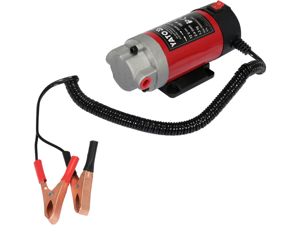 Elektromos olajpumpa 100 W Yato YT-07140, 12V, 2-4 l/perc, 100 W