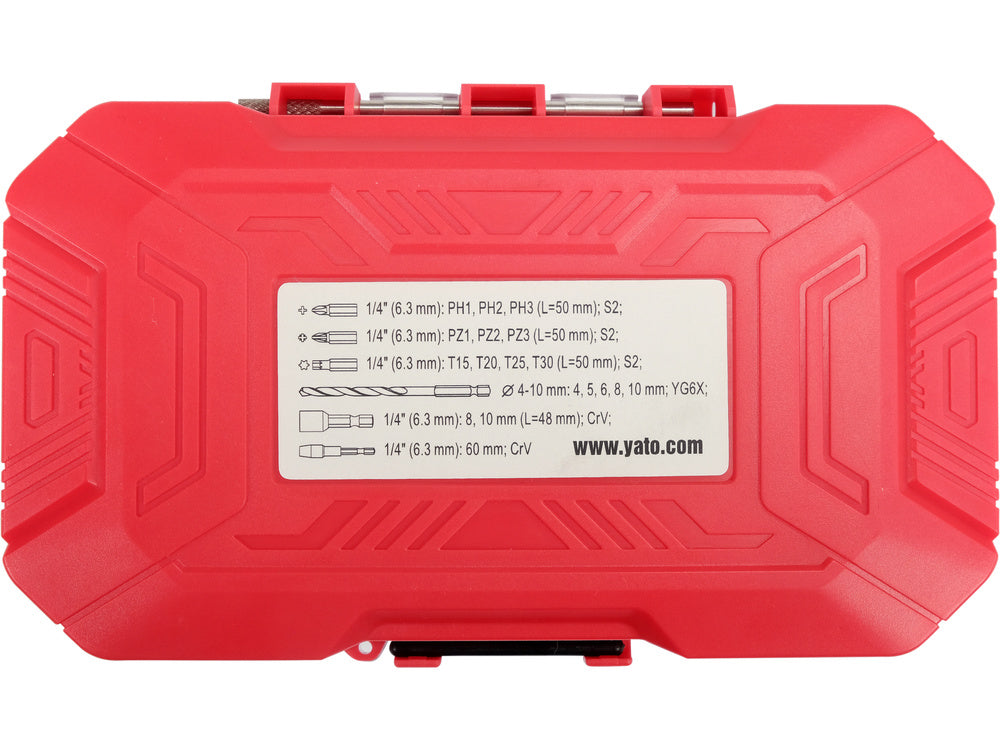 SET DE BIRURI DE IMPACT YATO YT-04615 ,  18 BUCĂȚI , oţel inoxidabil , hexagonal