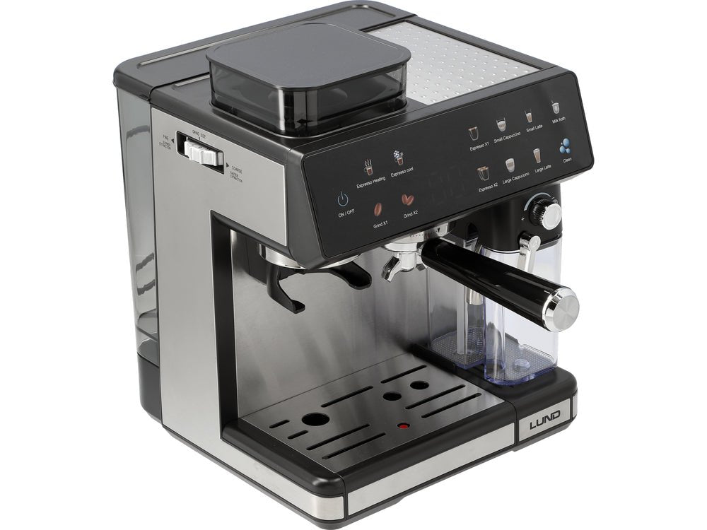 Espressor LUND 68501, spumat lapte si rasnita 1350 W - imagine 12