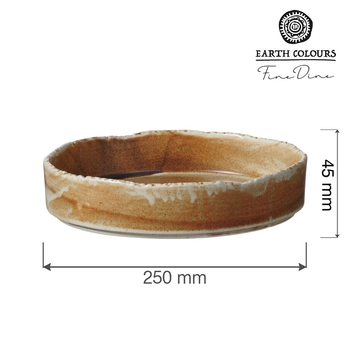 Farfurie Constancy cu margine înaltă, 250 mm Fine Dine