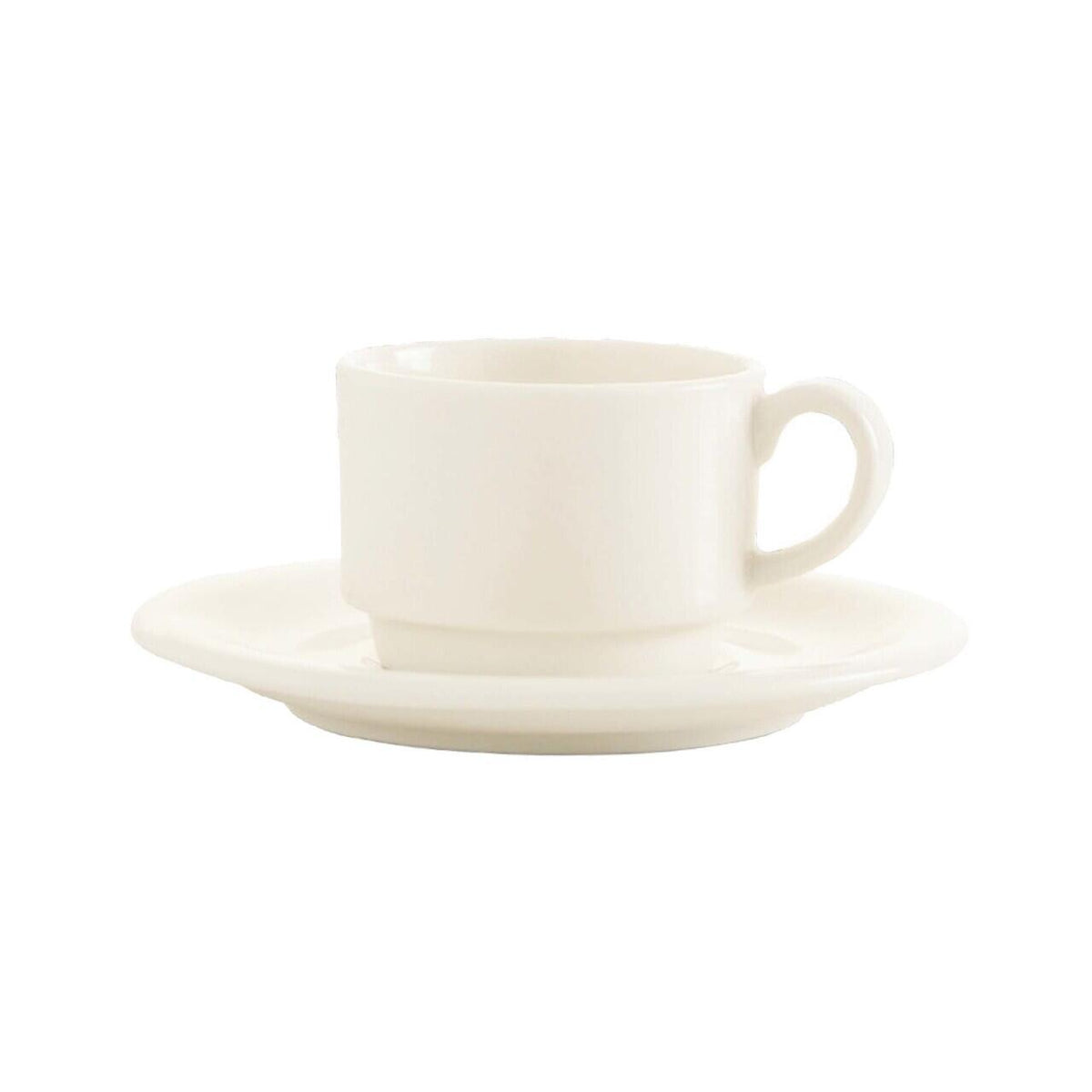 Farfurie pentru ceașcă pentru ceai și cafea Fine Dine, Crema, 150 mm