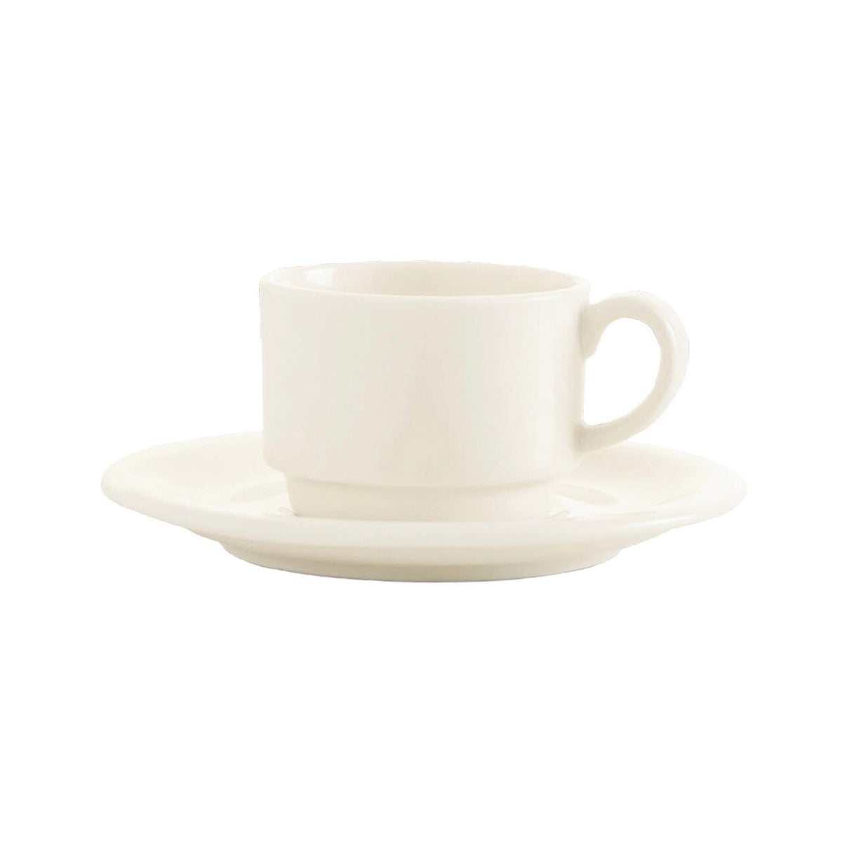 Farfurie pentru ceașcă pentru ceai și cafea Fine Dine, Crema, 150 mm