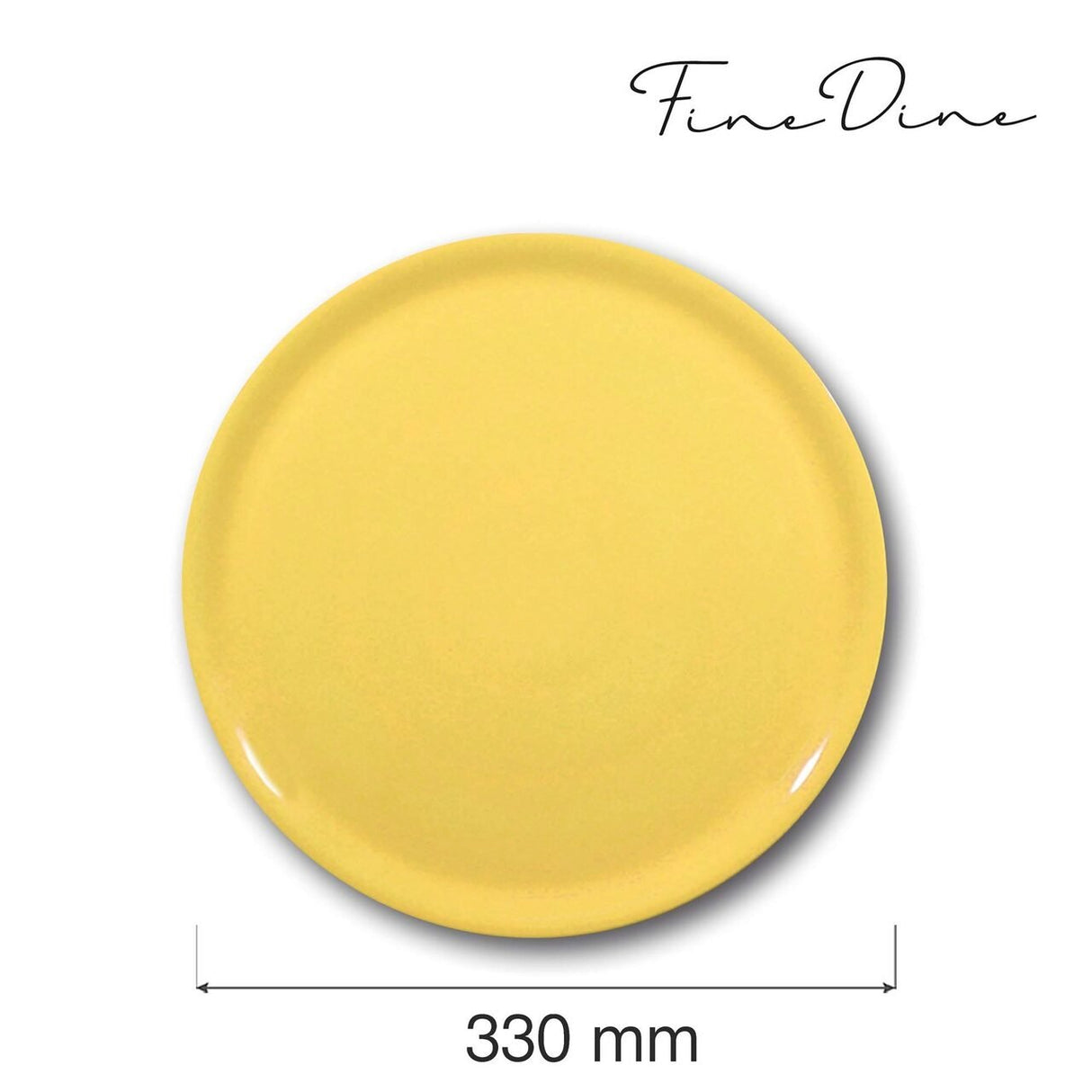 Farfurie pentru pizza speciala galbena,Hendi, ø330 mm