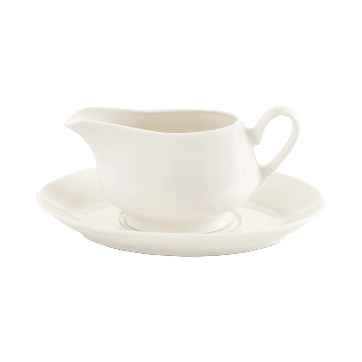 Farfurie pentru sosiera dressing, Fine Dine, Crema 200 mm