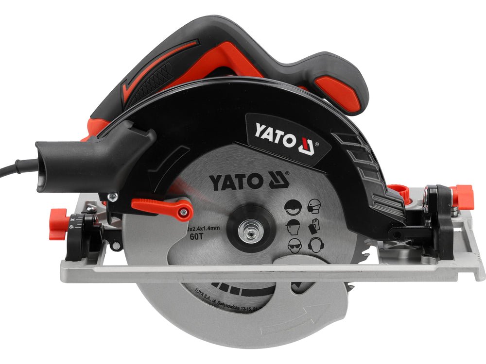 FIERĂSTRĂU CIRCULAR DE MÂNĂ Yato YT-821533 , 190MM , 1600W , 5500 rpm Yato - scule electrice si unelte profesionale - BricoMart