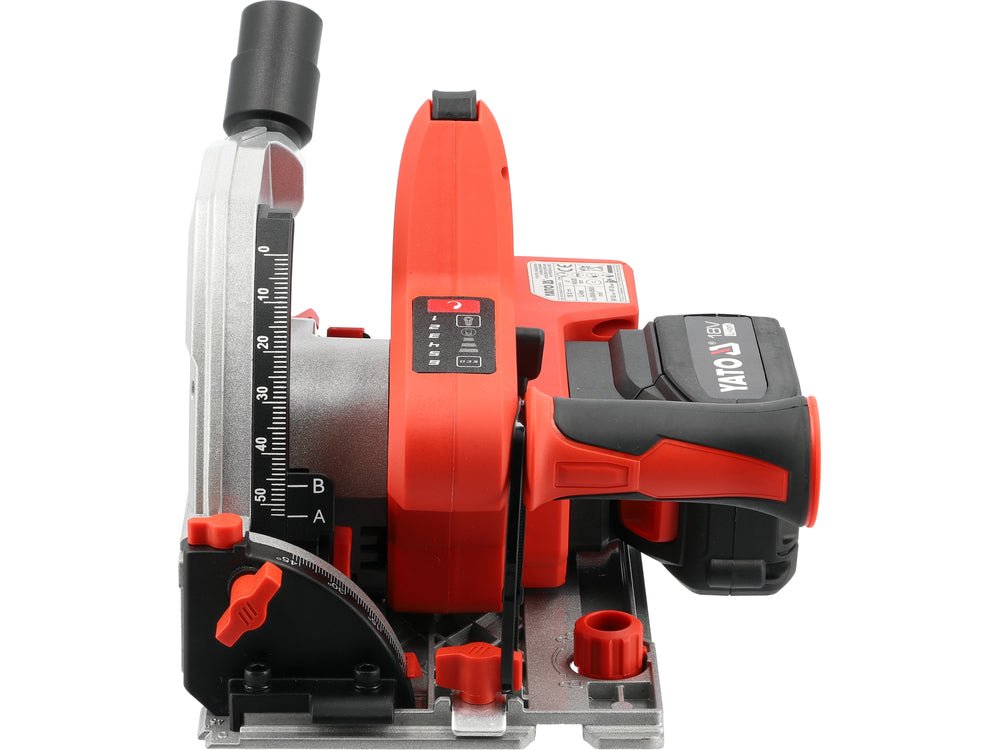 Fierastrau circular YATO YT-821701, 18 V, 1 x 4 Ah, ghidaj - imagine 5
