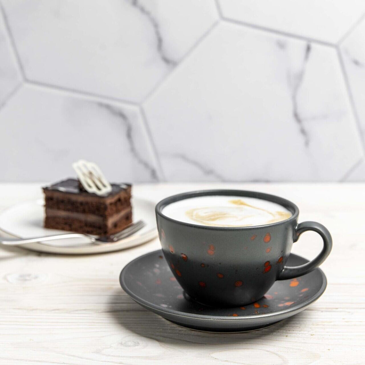 Ceasca cappuccino Bloom, 350 ml Fine Dine