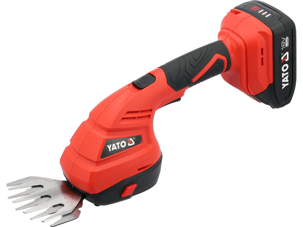 Foarfeca pentru iarba si gard viu YATO YT-828357, 18 V