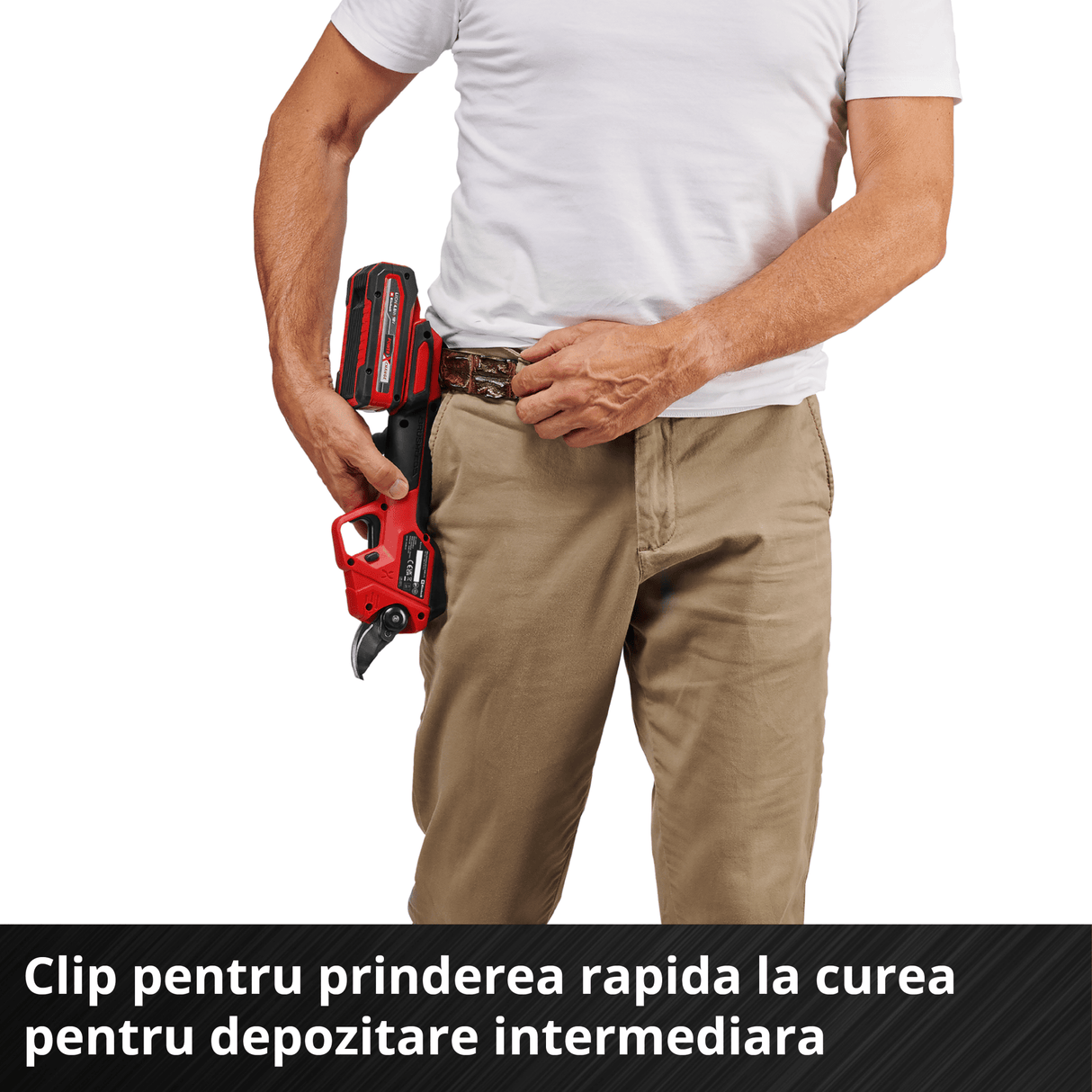 Forfeca de gradina fara fir Einhell GP - LS 18/28 Li BL - Solo - Softgrip BricoMart - scule electrice si unelte profesionale - BricoMart