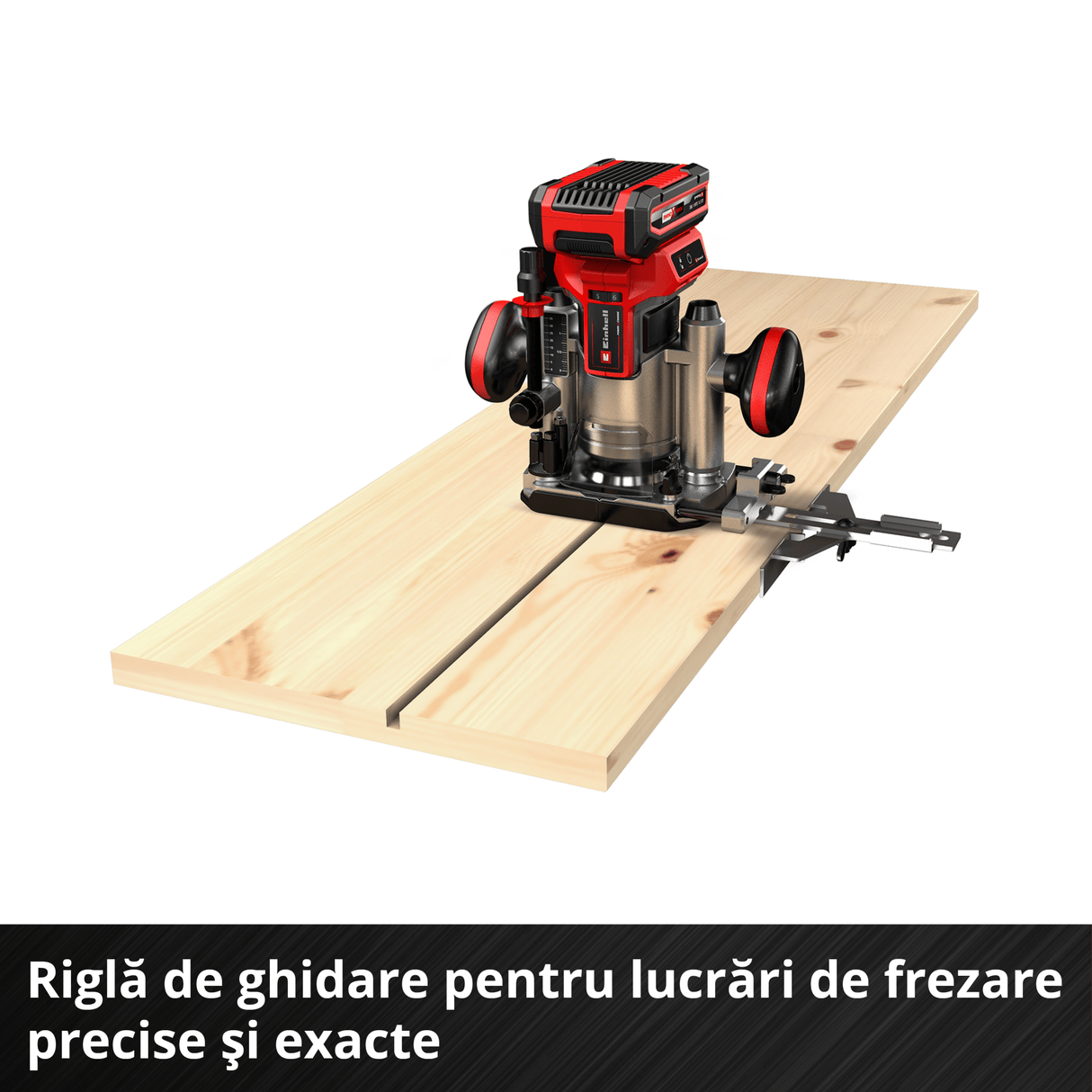 Freza multifuctionala pe acumulator Einhell Professional TP - RO 18 Set Li BL - Solo Power X - Change, 18 V, motor fara perii, reglare fina a adancimii de frezare, incl. accesorii + geanta, fara acumulator Einhell - scule electrice si unelte profesionale - BricoMart