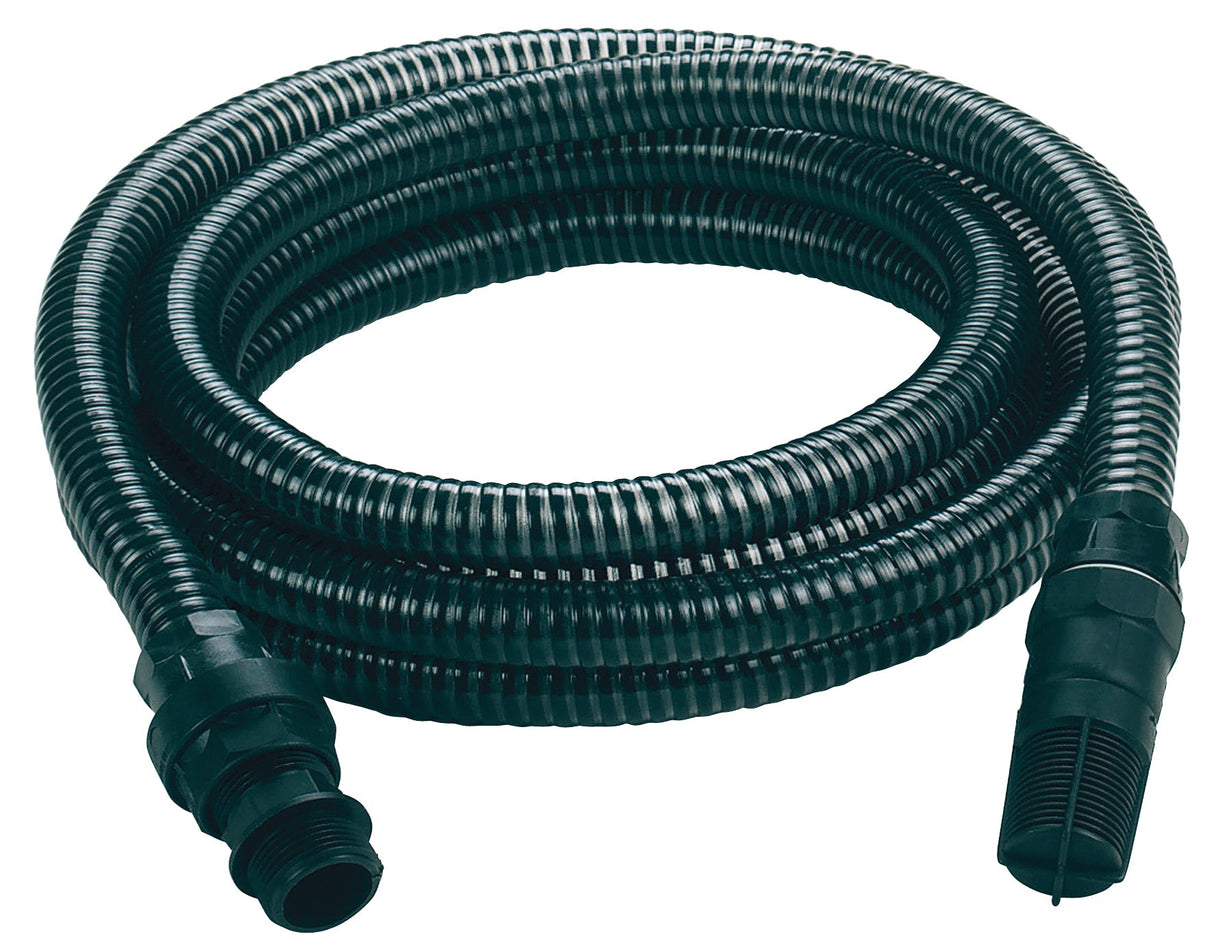 Furtun de aspiratie original Einhell de 4 m, accesorii pentru pompe, pentru pompe Einhell, sisteme de apa menajera si pompe automate de apa, lungime 4 m, Ø 25 mm, incl. adaptor, niplu dublu, supapa de sens unic Einhell - scule electrice si unelte profesionale - BricoMart
