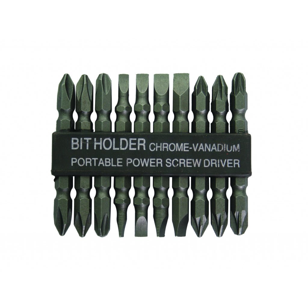 GADGET Biti 2 capete set 10pcs CR-V GD Fabricata din Otel Cr-V Gadget - scule electrice si unelte profesionale - BricoMart