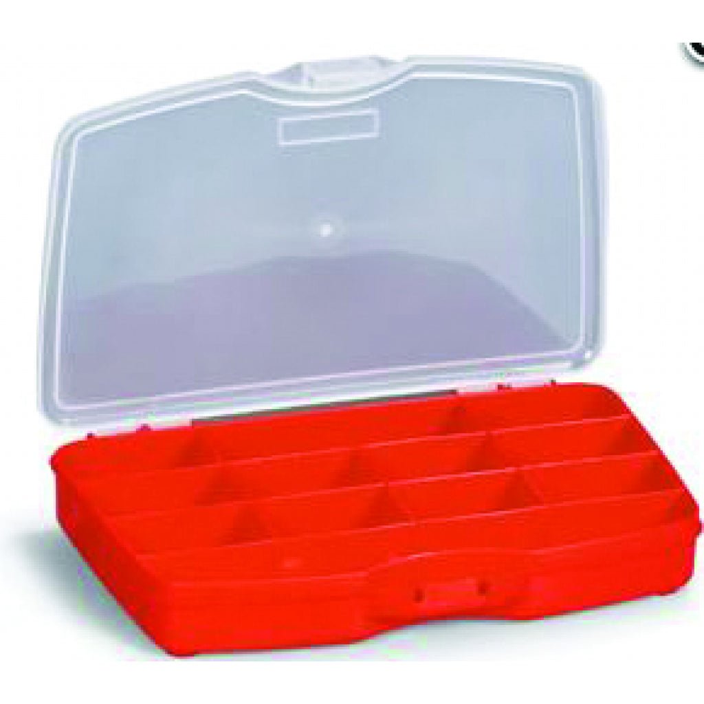 GADGET Organizator ABS, mini, 12 compartimente GD Material rezistent la apasare Posibilitate blocare cu lacat Gadget - scule electrice si unelte profesionale - BricoMart