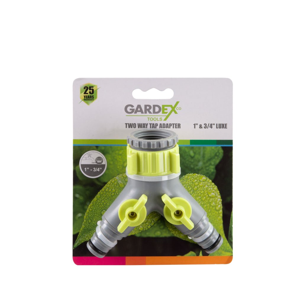GARDEX Adaptor robinet 2 cai LUXE GX Gardex - scule electrice si unelte profesionale - BricoMart