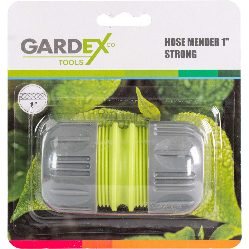 GARDEX Mufa inadire furtun 1" STRONG GX Acest conector pentru furtun este extrem de puternic și de încredere Structura este rezistentă la șocuri și intemperii, Gardex - scule electrice si unelte profesionale - BricoMart