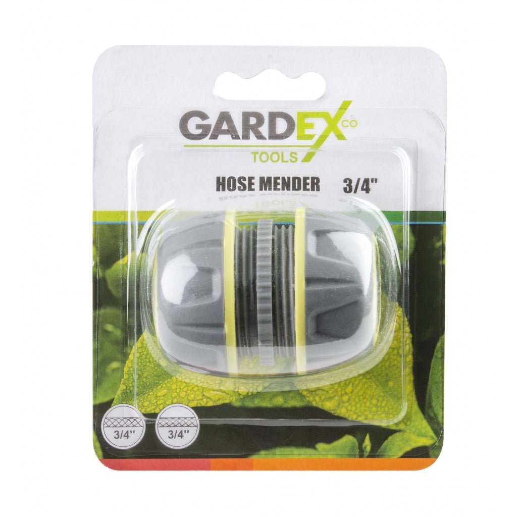 GARDEX Mufa inadire furtun 3/4" LUXE GX Racordurile pentru furtun sunt bicomponente, realizate din acoperire moale TPR și polimer ABS de înaltă calitate, care e Gardex - scule electrice si unelte profesionale - BricoMart