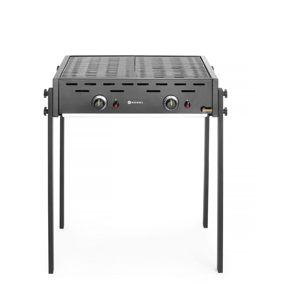 Gratar pe gaz Roast-Master Pro Black, HENDI, negru, 11,6 kW, 790x560x(H)900mm