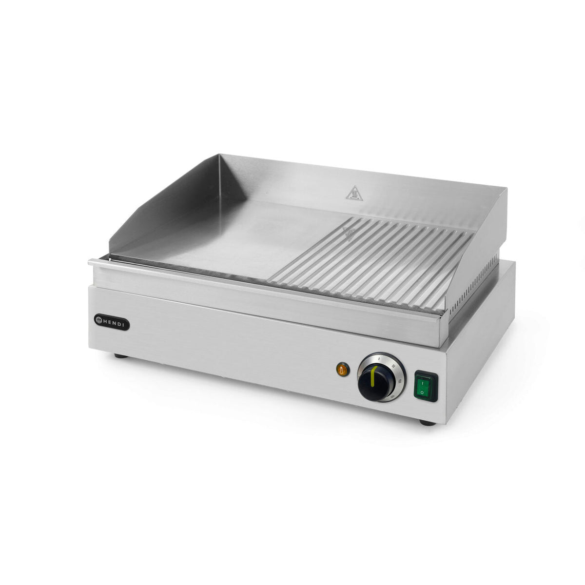Gratar Profi Line 1/2 neted, 1/2 striat, 230V/2400W, 550x380x(H)240 mm