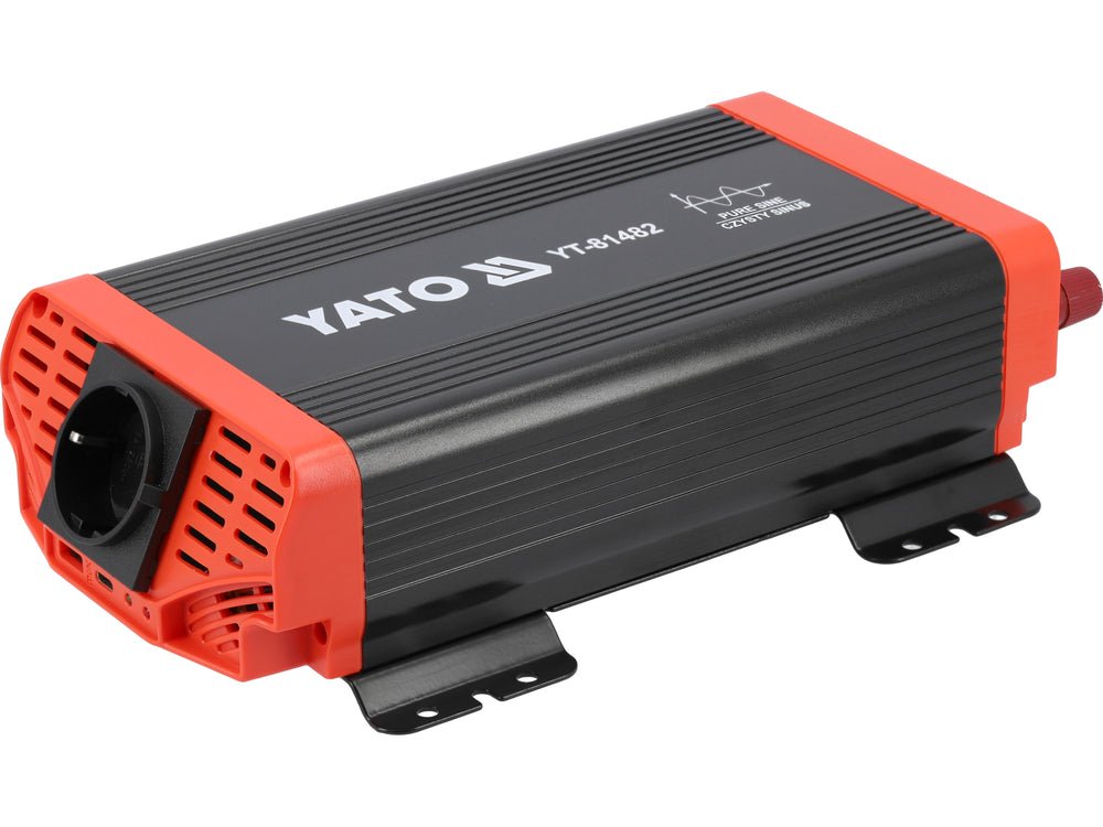 INVERTOR TENSIUNE 12V/230V 600W Yato YT - 81482 - 1200W Yato - scule electrice si unelte profesionale - BricoMart