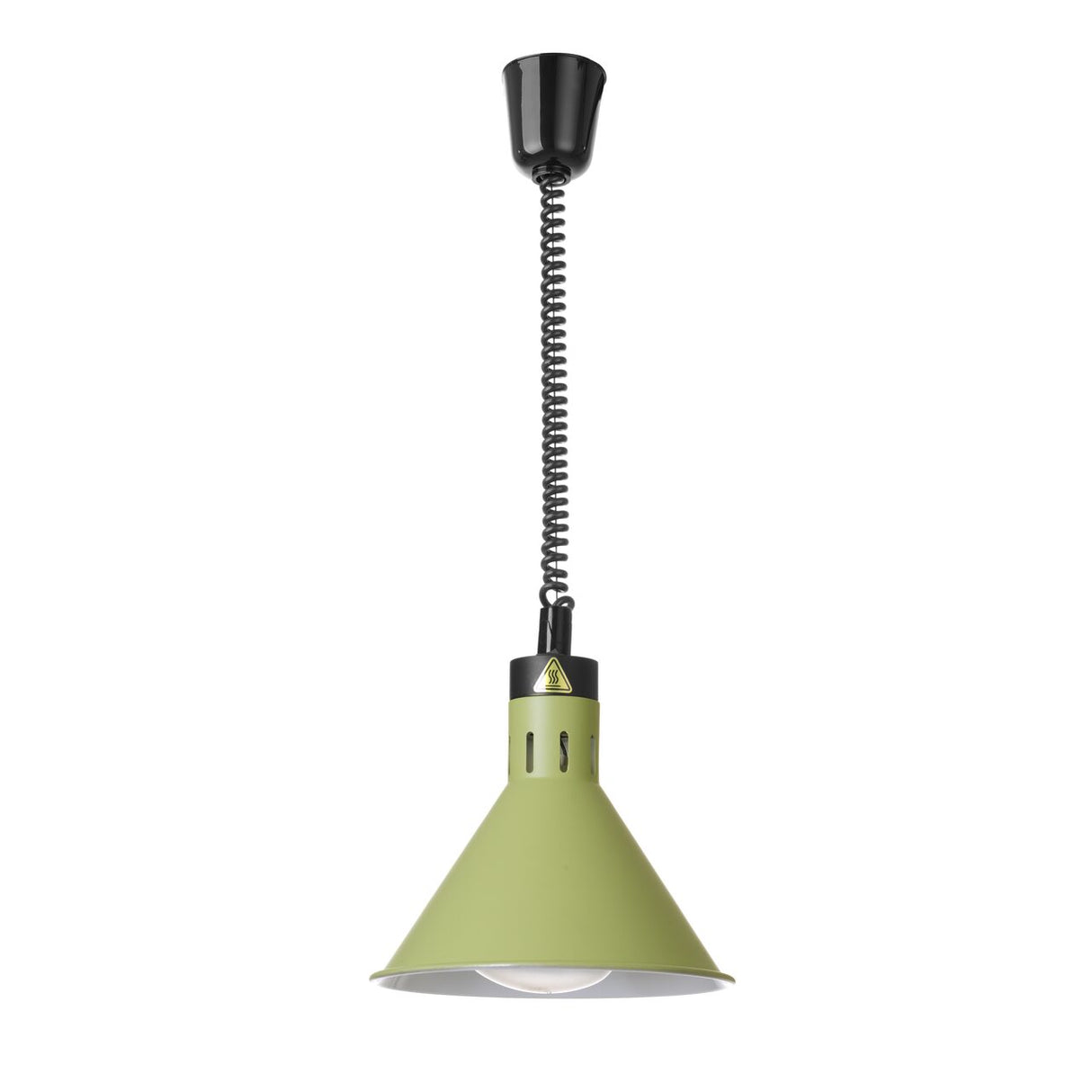 Lampa de caldura conica, HENDI, verde, dimaetru 275x(H)250mm