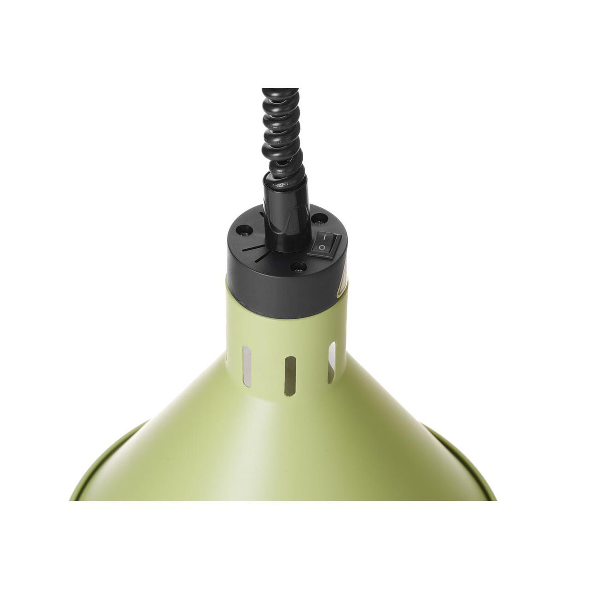 Lampa de caldura conica, HENDI, verde, dimaetru 275x(H)250mm