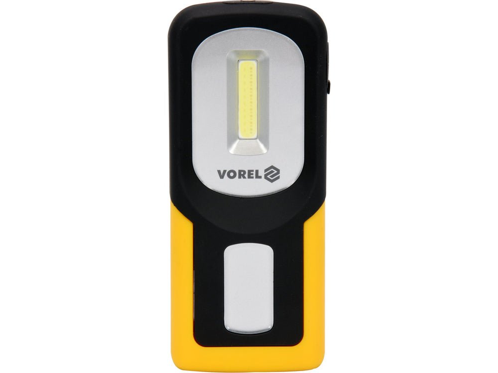 LAMPA DE MANA ROTATIVA COB LED 3W. Vorel 82723 - Lampi LED atelier cu baterii, 3 W, 100 lm Vorel - scule electrice si unelte profesionale - BricoMart