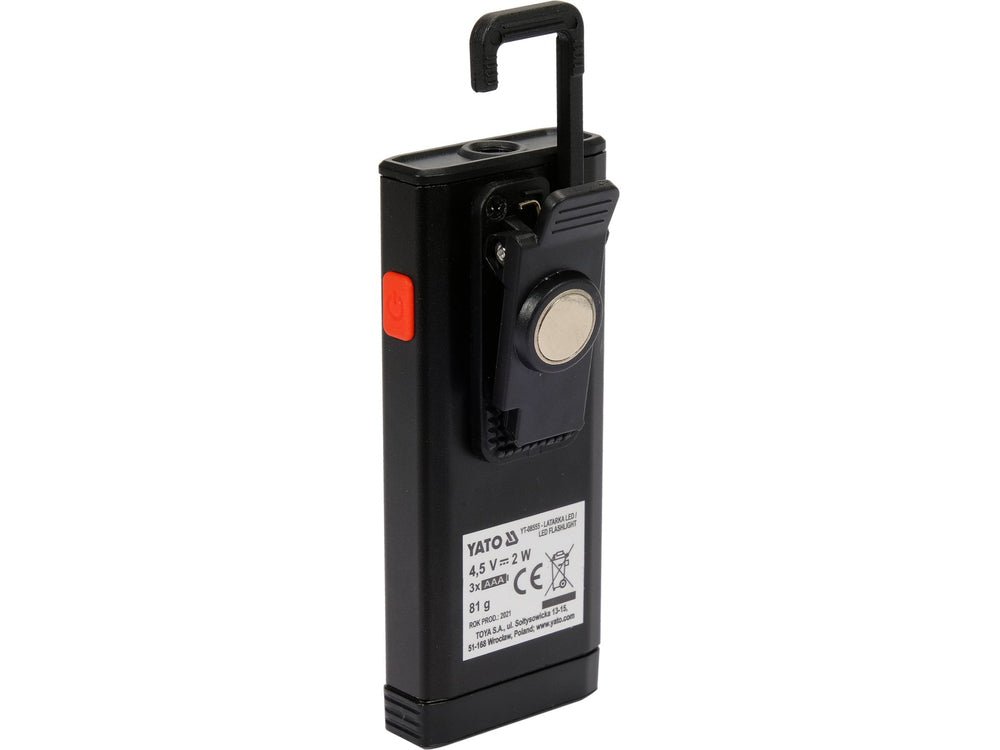 LANTERNA 200LM, 3XAAA Yato YT - 08555 - 200 lm, 30 m, 2 W, 70 lm Yato - scule electrice si unelte profesionale - BricoMart