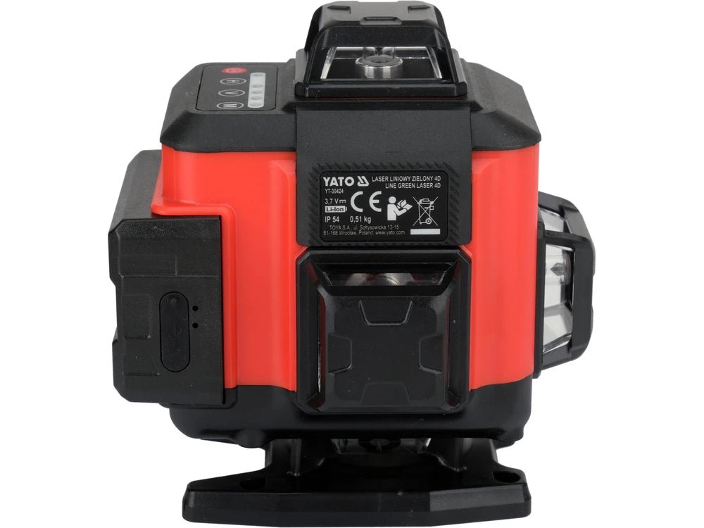 LASER VERDE 4D CU AUTOREGLARE, 16 LINII Yato YT - 30424 Yato - scule electrice si unelte profesionale - BricoMart