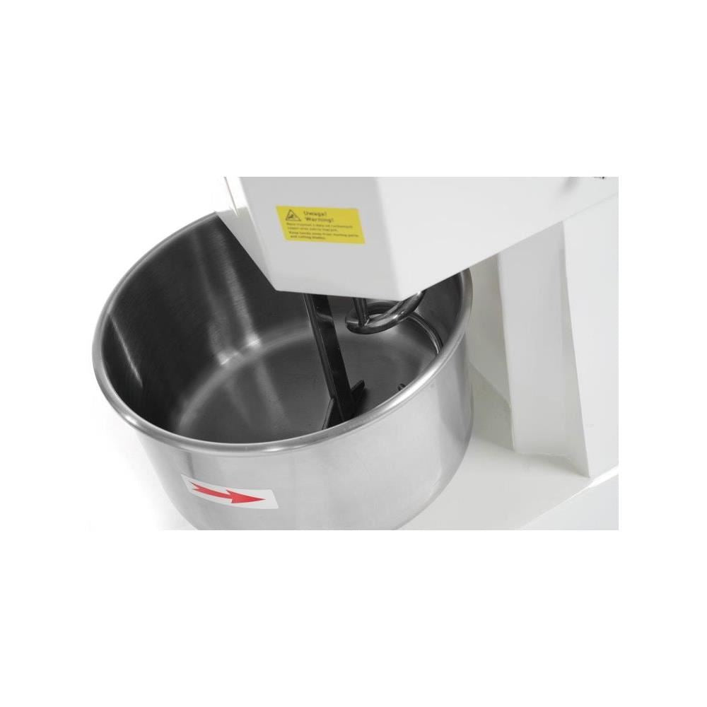 Malaxor spirala cu vas fix, 20 litri, HENDI Smart dimensiuni: 840x420x(H)720 mm