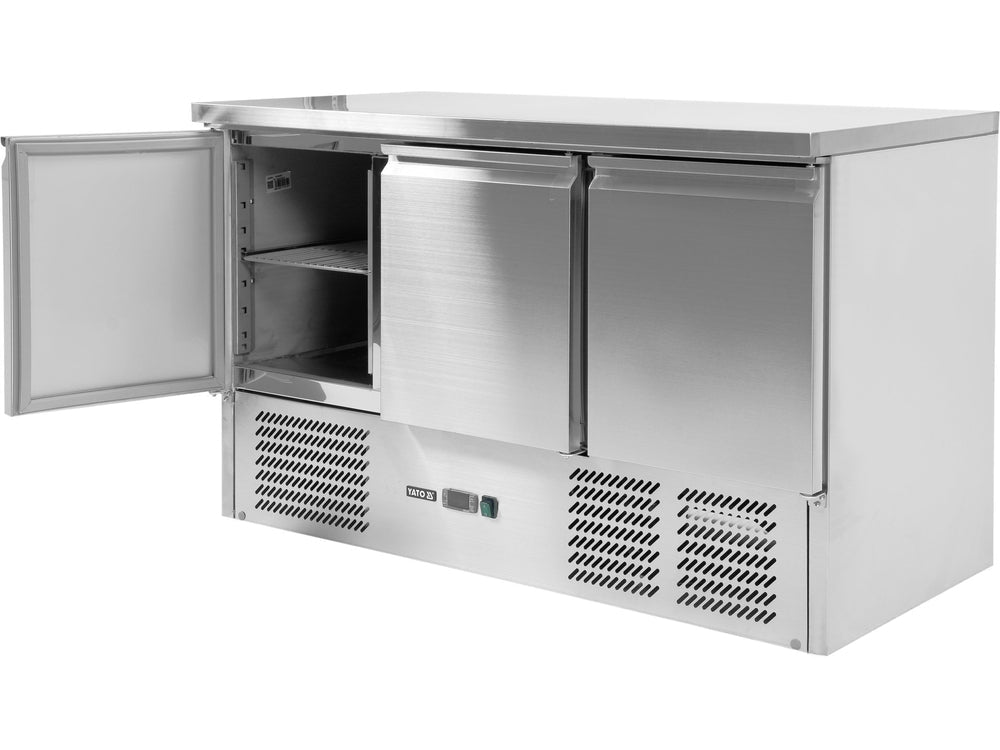 MASA RECE 368L 3 USI Yato YG - 05300 - Lazi frigorifice, 1365x700x870mm, 240W, 240V Yato - scule electrice si unelte profesionale - BricoMart