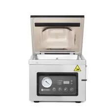 Masina ambalat in vid cu camera Hendi,1000w, dimensiuni camera:280x393x(H)110mm,330x480x(H)356 mm