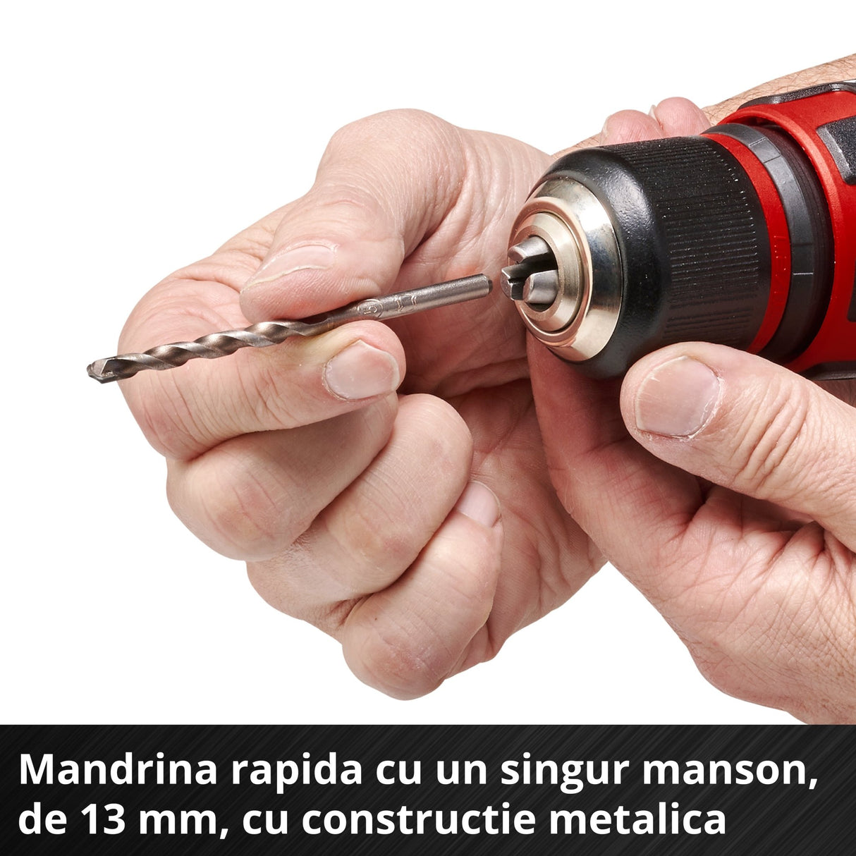 Masina de gaurit cu impact fara fir Einhell TE - CD 18/48 Li - i - Solo BricoMart - scule electrice si unelte profesionale - BricoMart