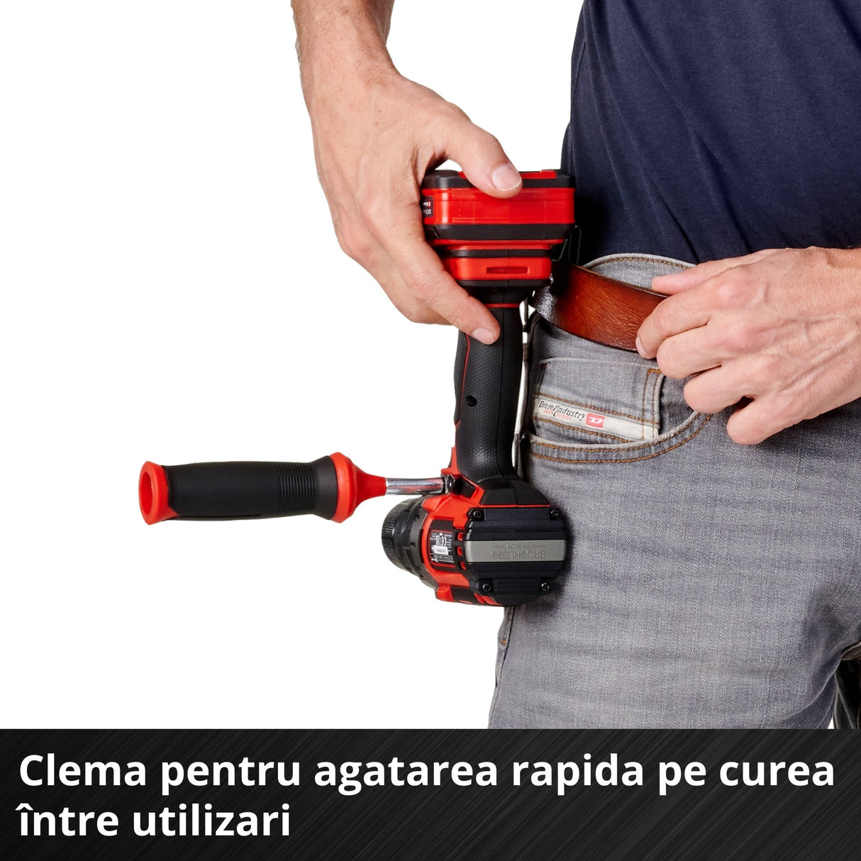 Masina de gaurit si insurubat (bormasina) cu impact pe acumulator Einhell Professional TP - CD 18/60 Li - i BL Solo Power X - Change, Li - ion, 18 V, motor fara perii, 60 Nm, viteza de impact 32.000 rpm, livrata fara acumulator sau incarcator Einhell - scule electrice si unelte profesionale - BricoMart