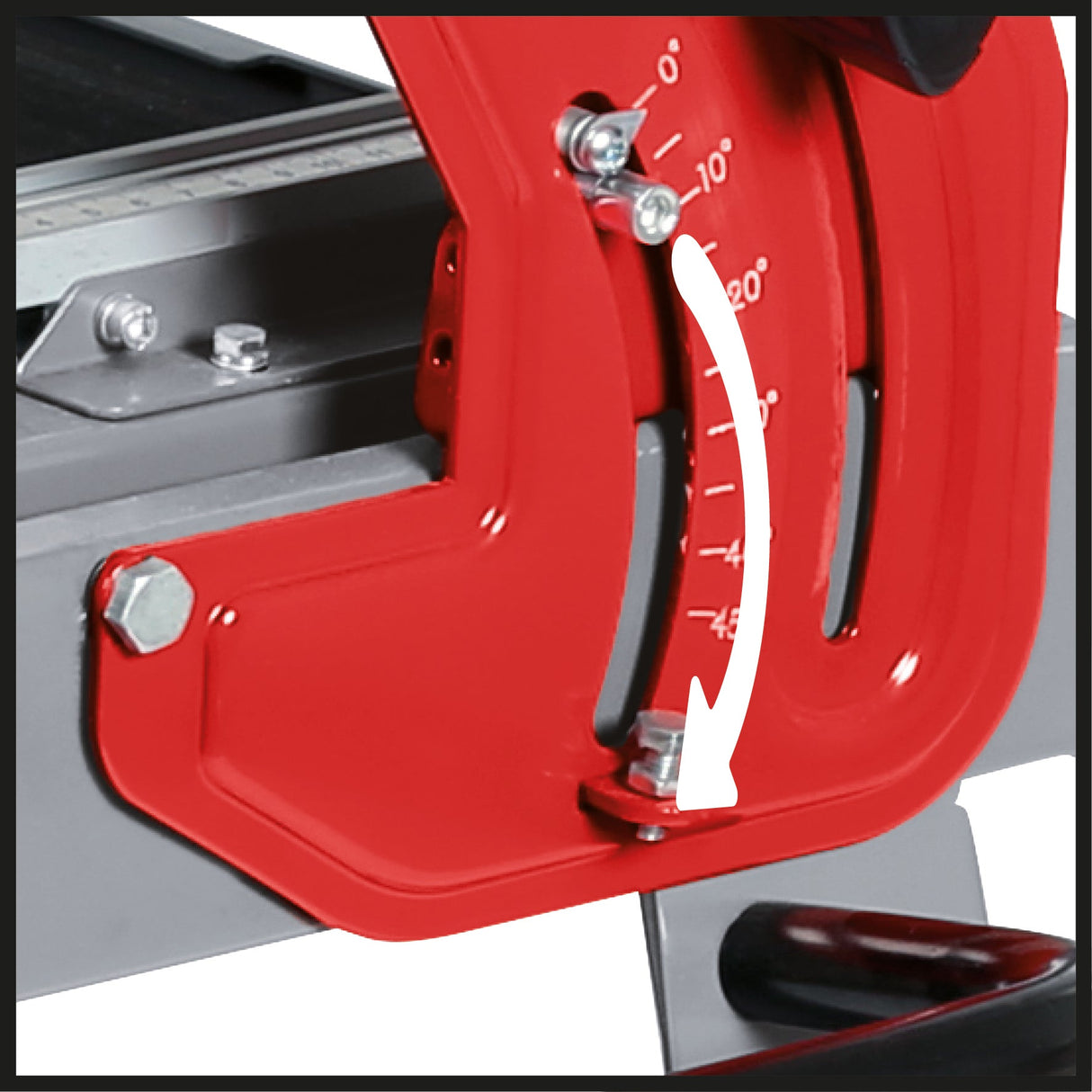 Masina de taiat placi radiale Einhell TE - TC 620 U, 800 W, lungime de taiere extra - lunga, cadru de baza robust pliabil, roti/maner de transport, ghidaj motor cu rulmenti cu bile in 6 directii Einhell - scule electrice si unelte profesionale - BricoMart