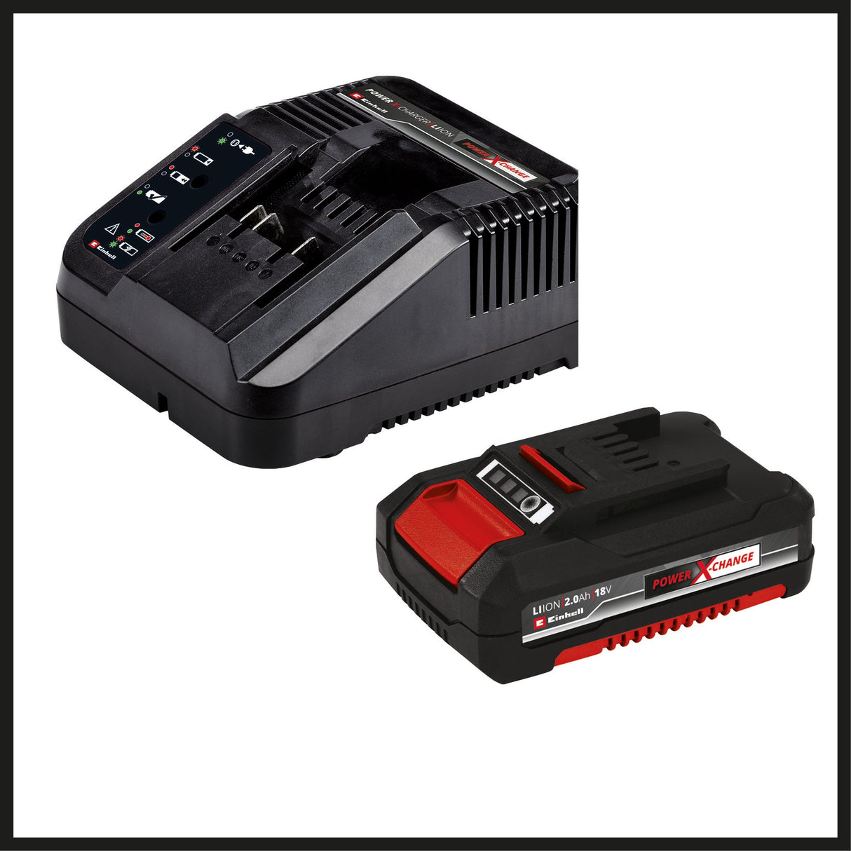 Masina de tuns iarba pe acumulator Einhell GC - CT 18/24 Li Power X - Change (18 V, protectie pentru flori, maner telescopic lung reglabil infinit, 20 de lame din plastic, acumulator de 2,0 Ah si incarcator Einhell - scule electrice si unelte profesionale - BricoMart