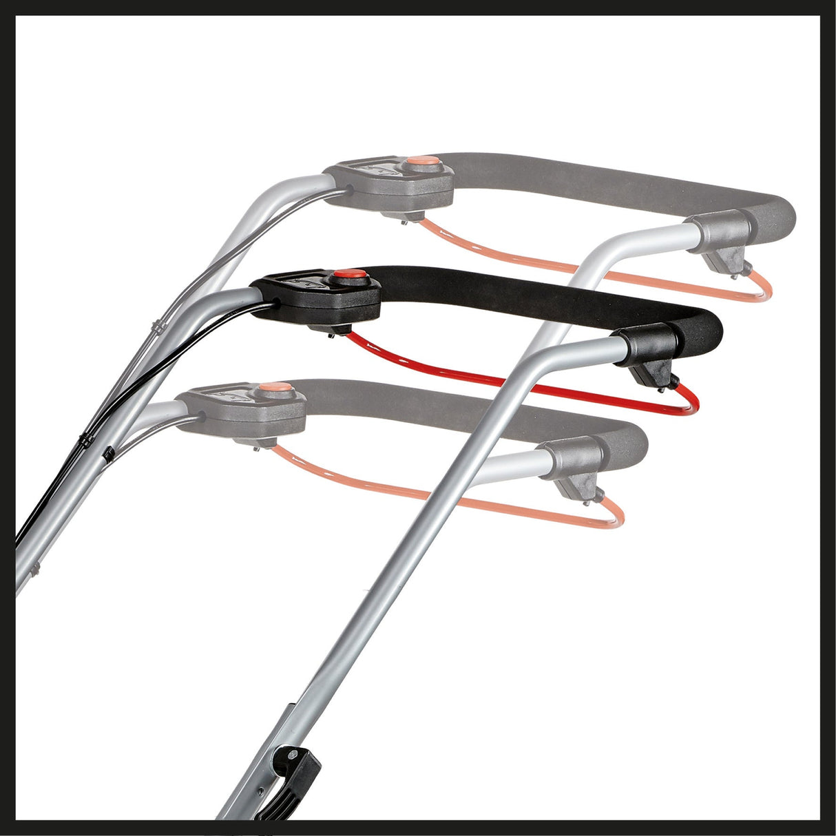 Masina de tuns iarba/gazon pe acumulator Einhell GE - CM 18/33 Li - Solo PXC (Li - ion, pentru pana la 200 m², motor fara perii, reglare a inaltimii de taiere pe 5 niveluri, livrata fara acumulator sau incarcator Einhell - scule electrice si unelte profesionale - BricoMart