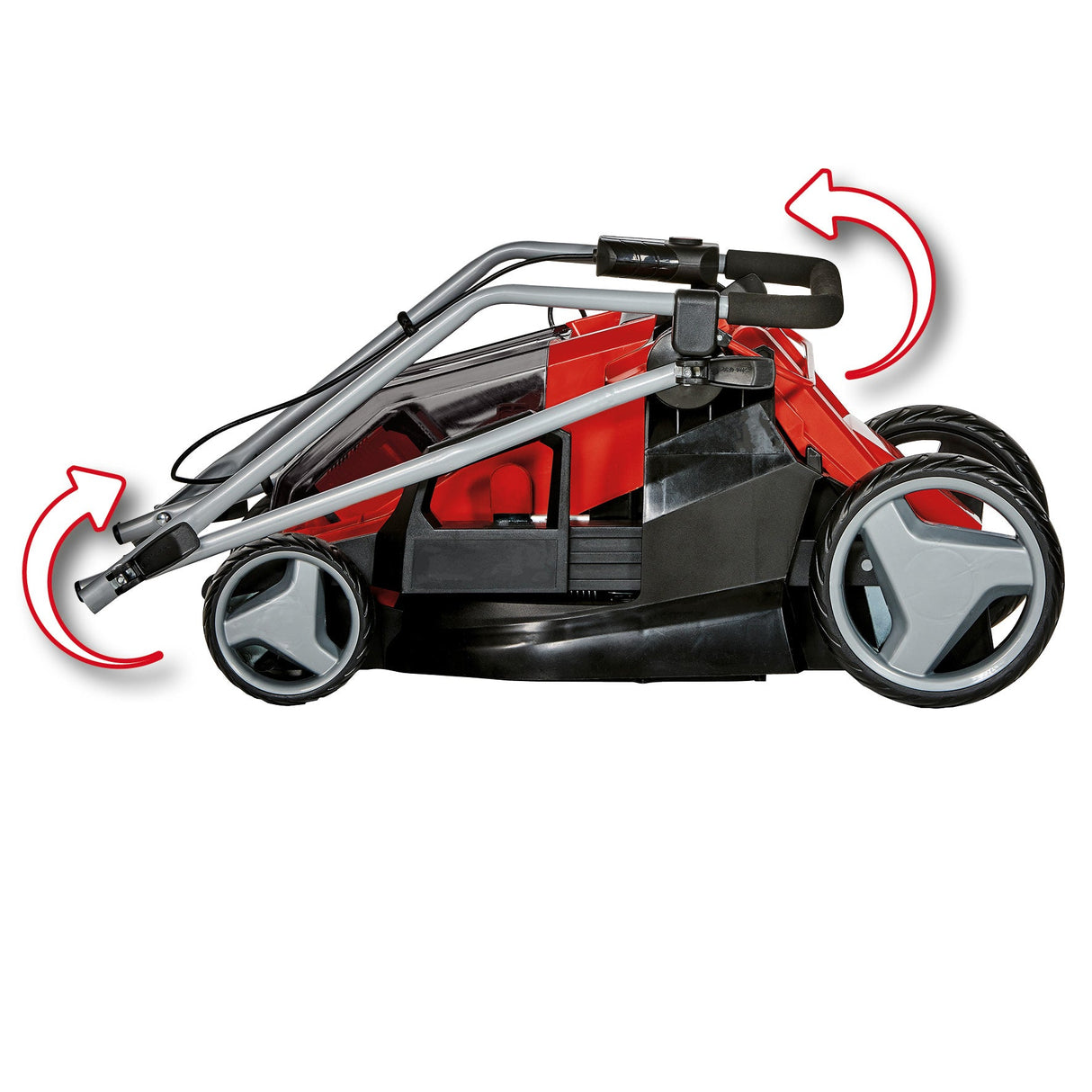 Masina de tuns iarba/gazon pe acumulator Einhell GE - CM 36/36 Li (PXC, litiu - ion, motor fara perii, reglare a inaltimii de taiere pe 6 niveluri, 2x baterii reincarcabile de 4,0 Ah + 2x incarcatoare Einhell - scule electrice si unelte profesionale - BricoMart