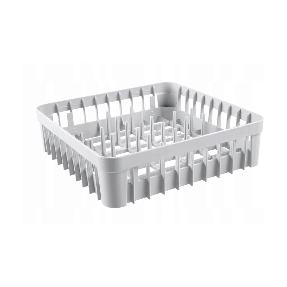 Masina profesionala de spalat vase K 50 cu pompa de evacuare si detergent 50 x 50 control electromecanic 230 W Hendi Inox 570x600(+370)x(H)830 mm