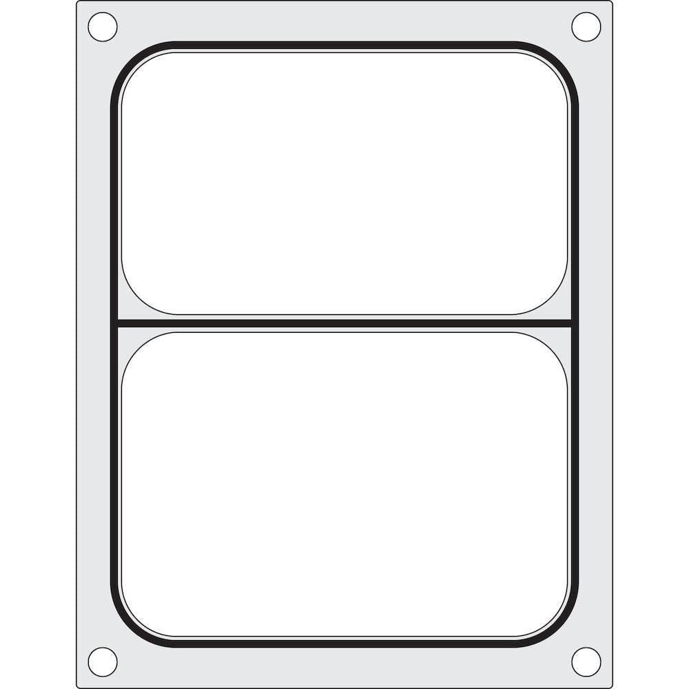 Matrita sigilare pentru doua recipiente 178x113 mm