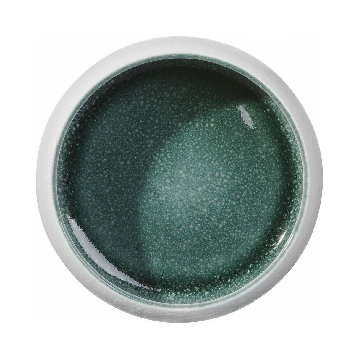 Bol Goro White Green 140 mm, 450 ml Fine Dine