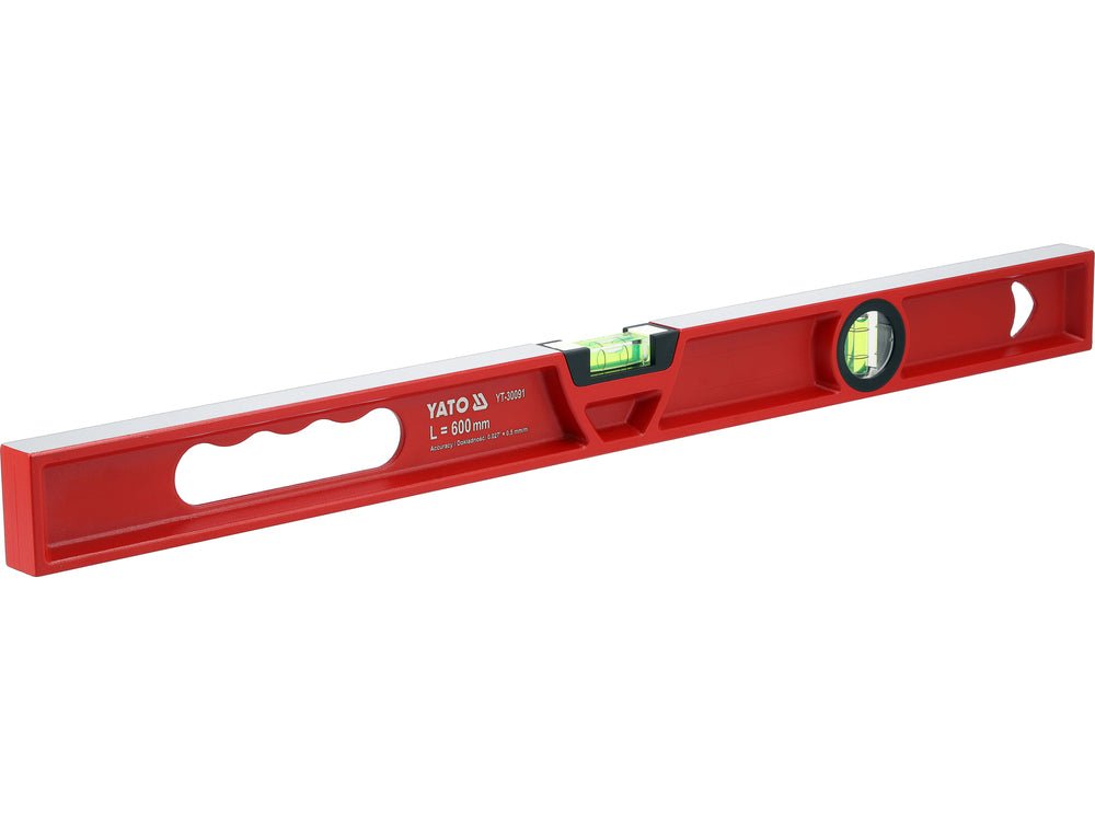 Nivela aluminiu magnetica YATO YT-30091, 600 mm, 3 bule - imagine 2