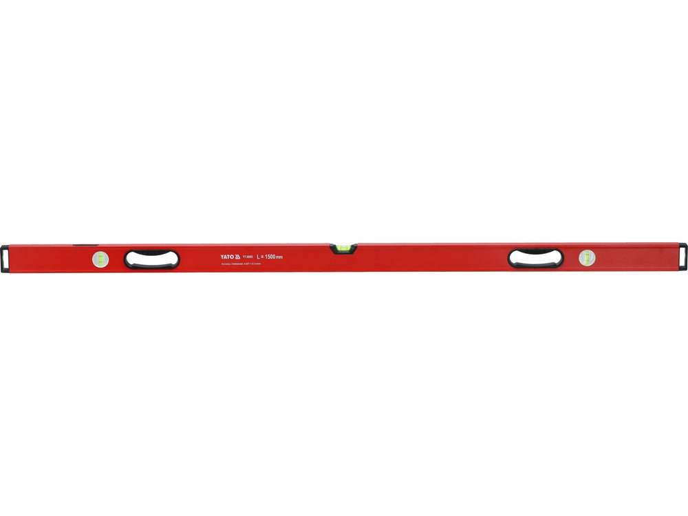 Nivela aluminiu YATO YT-30085, 1500 mm cu maner 3 bule