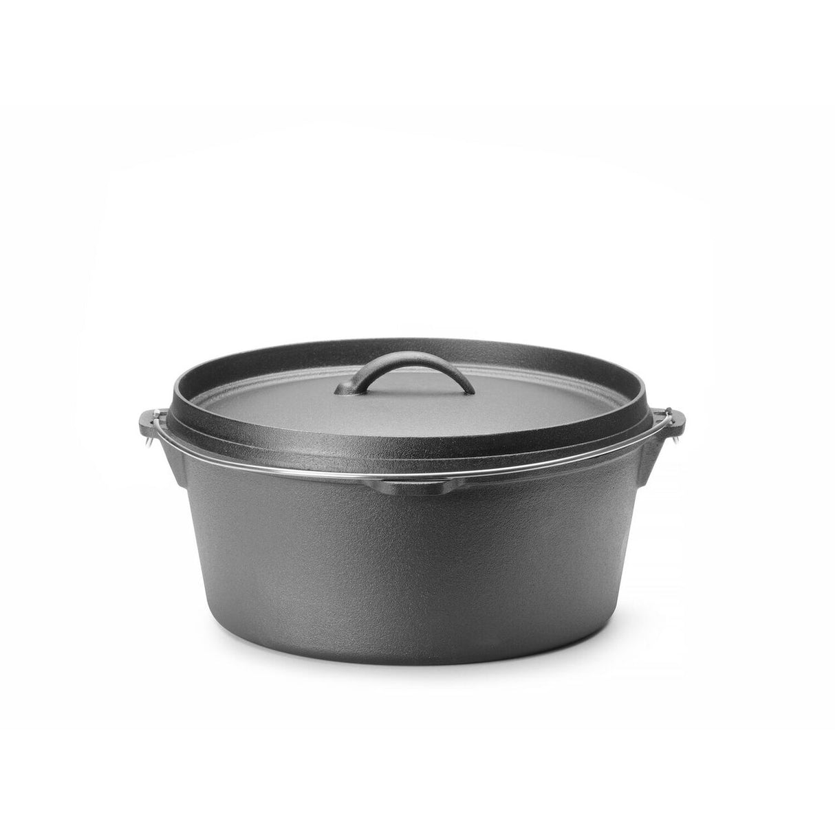 Oala din fonta, HENDI, 7,2 L negru, ø310x(H)155mm